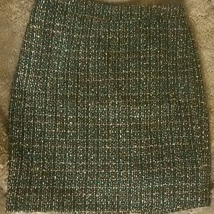 🍩 {Loft} NWOT 6P Tweed pencil skirt 🍩